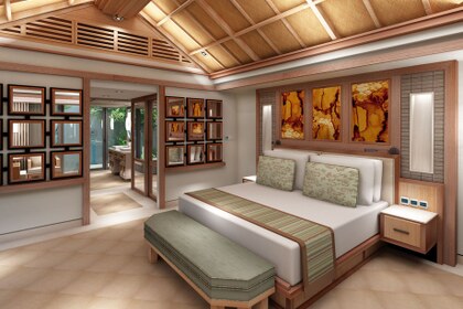 New Orient Hotel & Resort interior design and furnitures
